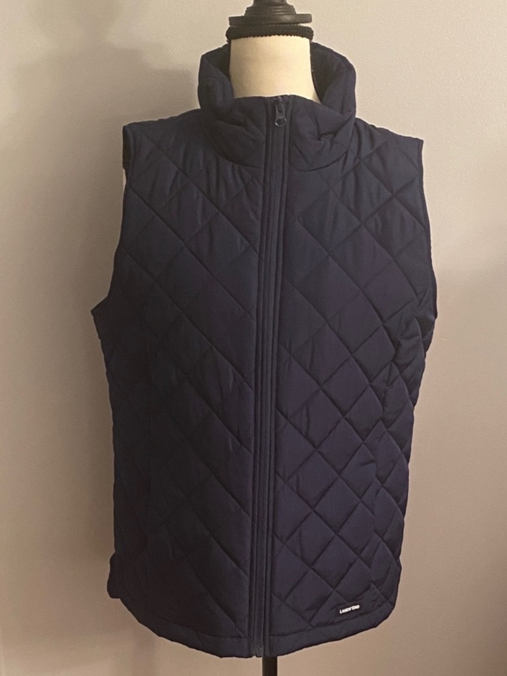 Lands’ End Vest NEW | S | blue
